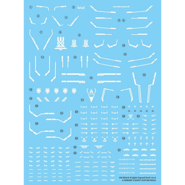 G-Rework CD-H247 Premium Decal for HG Seed B.K.S Rud-Ro ( Series Selectable )